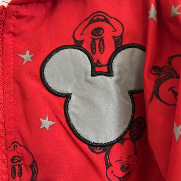 Disney Mickey Mouse rain windbreaker zip up jacket - Picture 3 of 4
